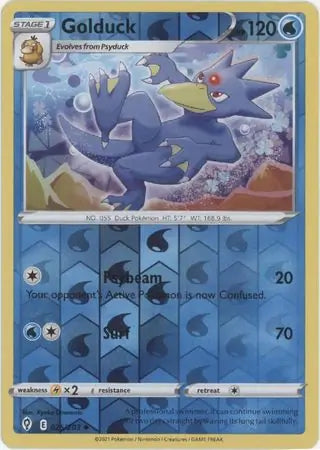 Golduck 025/203 (SWSH07: Evolving Skies)  - Reverse Holofoil | Good Games Adelaide SA