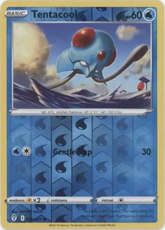 Tentacool 026/203 (SWSH07: Evolving Skies)  - Reverse Holofoil | Good Games Adelaide SA