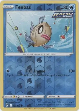 Feebas 037/203 (SWSH07: Evolving Skies)  - Reverse Holofoil | Good Games Adelaide SA