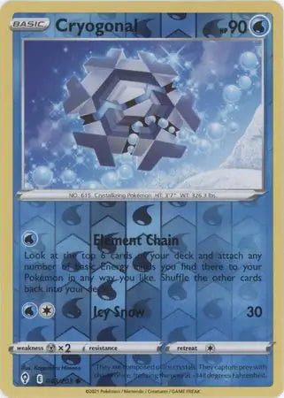 Cryogonal 043/203 (SWSH07: Evolving Skies)  - Reverse Holofoil | Good Games Adelaide SA