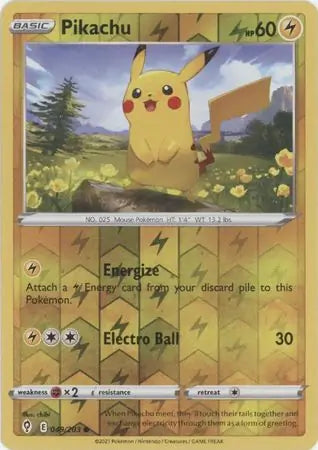 Pikachu 049/203 (SWSH07: Evolving Skies)  - Reverse Holofoil | Good Games Adelaide SA