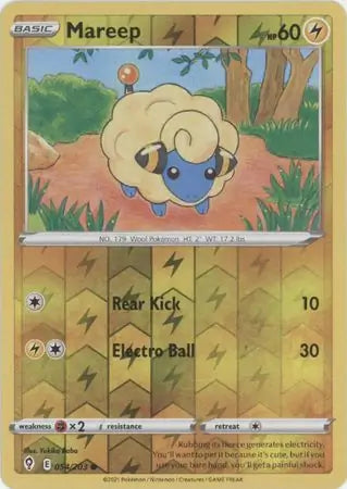 Mareep 054/203 (SWSH07: Evolving Skies)  - Reverse Holofoil | Good Games Adelaide SA