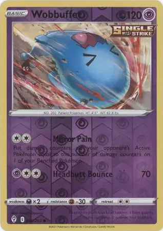Wobbuffet 066/203 (SWSH07: Evolving Skies)  - Reverse Holofoil | Good Games Adelaide SA