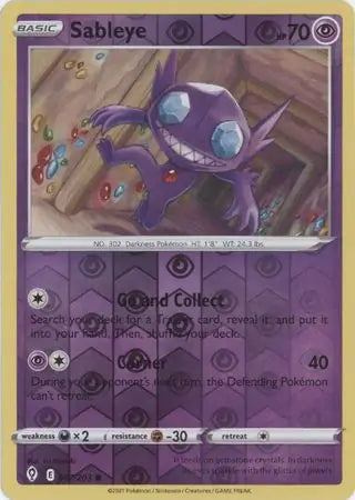 Sableye 067/203 (SWSH07: Evolving Skies)  - Reverse Holofoil | Good Games Adelaide SA