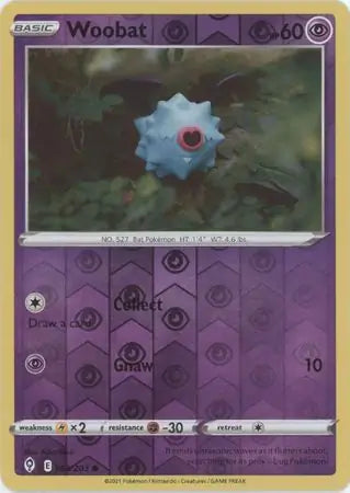 Woobat 068/203 (SWSH07: Evolving Skies)  - Reverse Holofoil | Good Games Adelaide SA