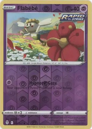 Flabebe 071/203 (SWSH07: Evolving Skies)  - Reverse Holofoil | Good Games Adelaide SA