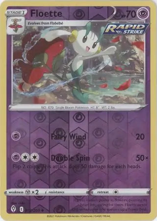 Floette 072/203 (SWSH07: Evolving Skies)  - Reverse Holofoil | Good Games Adelaide SA