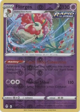 Florges 073/203 (SWSH07: Evolving Skies)  - Reverse Holofoil | Good Games Adelaide SA