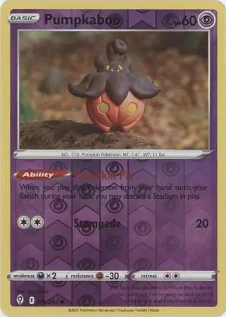 Pumpkaboo 076/203 (SWSH07: Evolving Skies)  - Reverse Holofoil | Good Games Adelaide SA