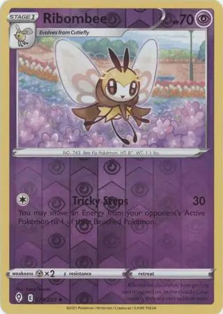 Ribombee 079/203 (SWSH07: Evolving Skies)  - Reverse Holofoil | Good Games Adelaide SA