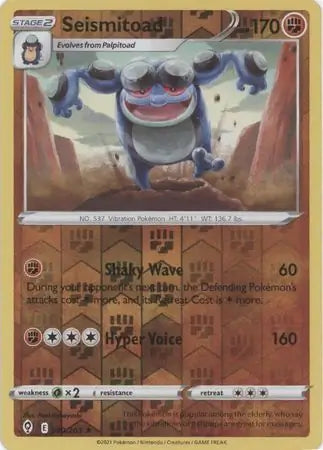 Seismitoad 090/203 (SWSH07: Evolving Skies)  - Reverse Holofoil | Good Games Adelaide SA