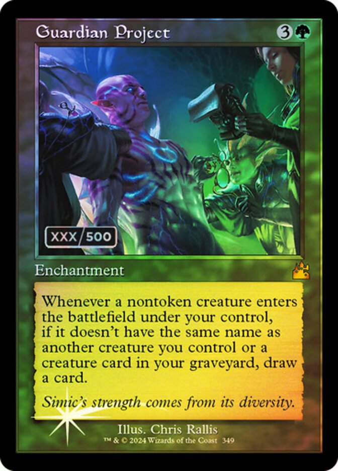 Guardian Project Serialized 349 (Ravnica Remastered)  - Foil | Good Games Adelaide SA