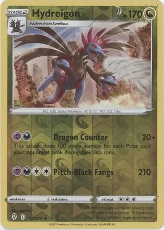 Hydreigon 115/203 (SWSH07: Evolving Skies)  - Reverse Holofoil | Good Games Adelaide SA