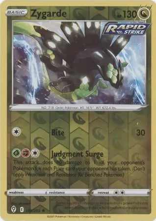 Zygarde 118/203 (SWSH07: Evolving Skies)  - Reverse Holofoil | Good Games Adelaide SA