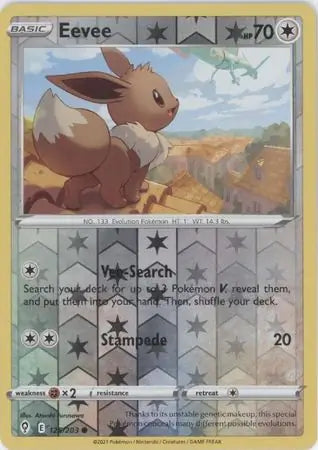 Eevee 125/203 (SWSH07: Evolving Skies)  - Reverse Holofoil | Good Games Adelaide SA