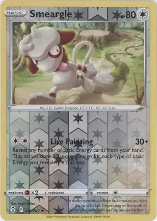 Smeargle 128/203 (SWSH07: Evolving Skies)  - Reverse Holofoil | Good Games Adelaide SA