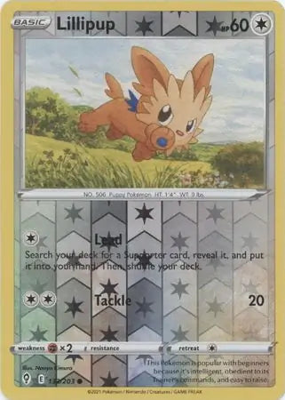 Lillipup 133/203 (SWSH07: Evolving Skies)  - Reverse Holofoil | Good Games Adelaide SA