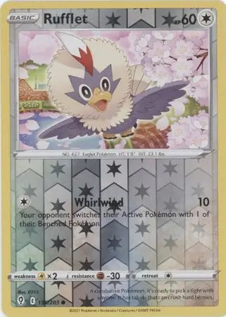 Rufflet 136/203 (SWSH07: Evolving Skies)  - Reverse Holofoil | Good Games Adelaide SA