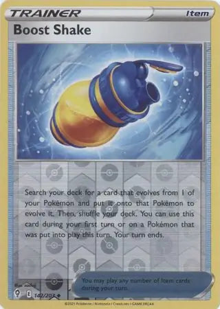 Boost Shake 142/203 (SWSH07: Evolving Skies)  - Reverse Holofoil | Good Games Adelaide SA