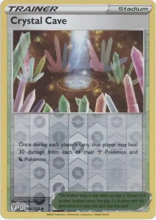 Crystal Cave 144/203 (SWSH07: Evolving Skies)  - Reverse Holofoil | Good Games Adelaide SA
