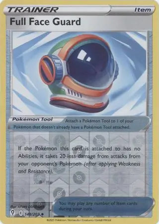 Full Face Guard 148/203 (SWSH07: Evolving Skies)  - Reverse Holofoil | Good Games Adelaide SA