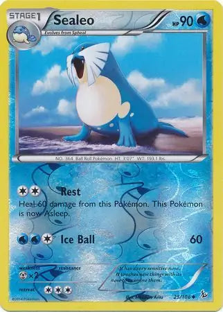 Sealeo 25/106 (XY - Flashfire)  - Reverse Holofoil | Good Games Adelaide SA