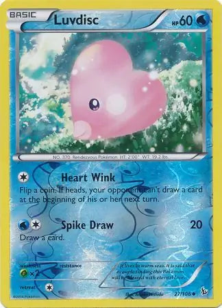 Luvdisc 27/106 (XY - Flashfire)  - Reverse Holofoil | Good Games Adelaide SA