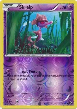 Skrelp 44/106 (XY - Flashfire)  - Reverse Holofoil | Good Games Adelaide SA