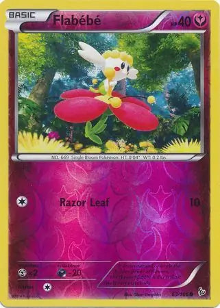 Flabebe 63/106 (XY - Flashfire)  - Reverse Holofoil | Good Games Adelaide SA