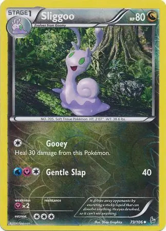Sliggoo 73/106 (XY - Flashfire)  - Reverse Holofoil | Good Games Adelaide SA
