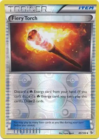 Fiery Torch 89/106 (XY - Flashfire)  - Reverse Holofoil | Good Games Adelaide SA