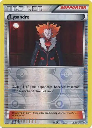 Lysandre 90/106 (XY - Flashfire)  - Reverse Holofoil | Good Games Adelaide SA