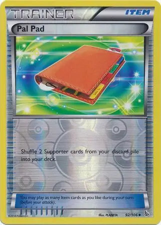 Pal Pad 92/106 (XY - Flashfire)  - Reverse Holofoil | Good Games Adelaide SA
