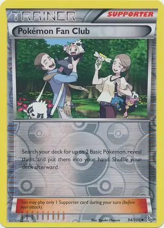 Pokemon Fan Club 94/106 (XY - Flashfire)  - Reverse Holofoil | Good Games Adelaide SA