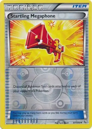 Startling Megaphone 97/106 (XY - Flashfire)  - Reverse Holofoil | Good Games Adelaide SA