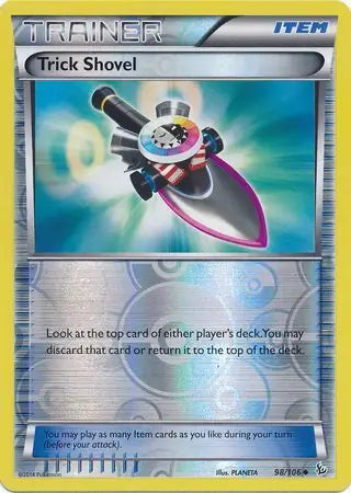 Trick Shovel 98/106 (XY - Flashfire)  - Reverse Holofoil | Good Games Adelaide SA