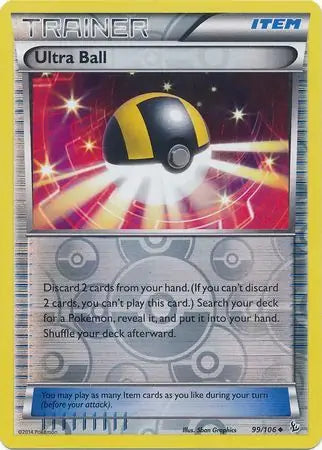 Ultra Ball 99/106 (XY - Flashfire)  - Reverse Holofoil | Good Games Adelaide SA