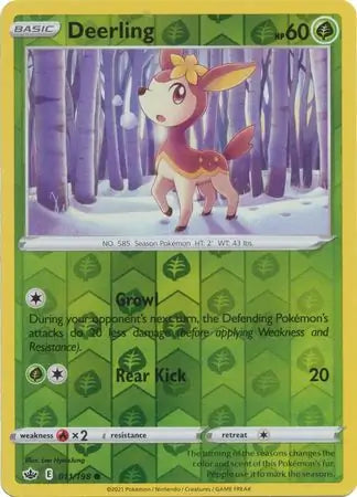 Deerling 011/198 (SWSH06: Chilling Reign)  - Reverse Holofoil | Good Games Adelaide SA