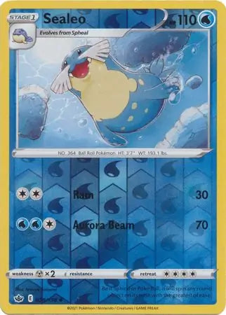 Sealeo 038/198 (SWSH06: Chilling Reign)  - Reverse Holofoil | Good Games Adelaide SA