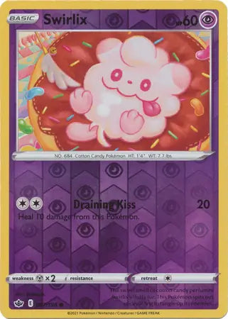 Swirlix 067/198 (SWSH06: Chilling Reign)  - Reverse Holofoil | Good Games Adelaide SA