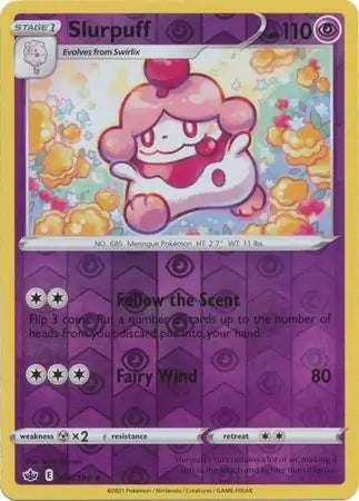 Slurpuff 068/198 (SWSH06: Chilling Reign)  - Reverse Holofoil | Good Games Adelaide SA