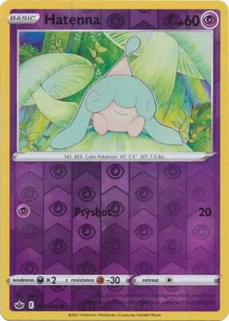 Hatenna 071/198 (SWSH06: Chilling Reign)  - Reverse Holofoil | Good Games Adelaide SA