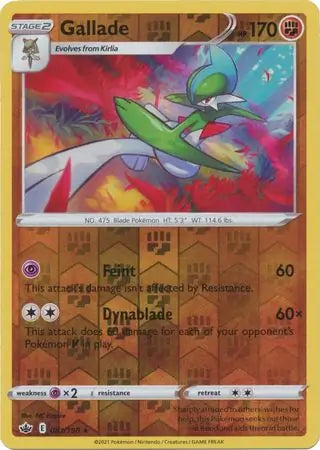 Gallade 081/198 (SWSH06: Chilling Reign)  - Reverse Holofoil | Good Games Adelaide SA