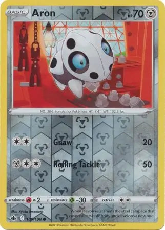 Aron 109/198 (SWSH06: Chilling Reign)  - Reverse Holofoil | Good Games Adelaide SA
