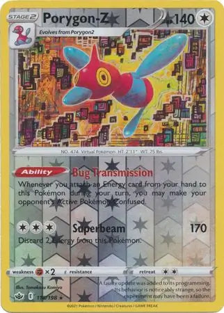 Porygon-Z 118/198 (SWSH06: Chilling Reign)  - Reverse Holofoil | Good Games Adelaide SA