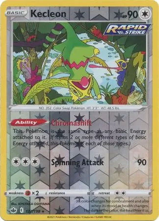 Kecleon 122/198 (SWSH06: Chilling Reign)  - Reverse Holofoil | Good Games Adelaide SA