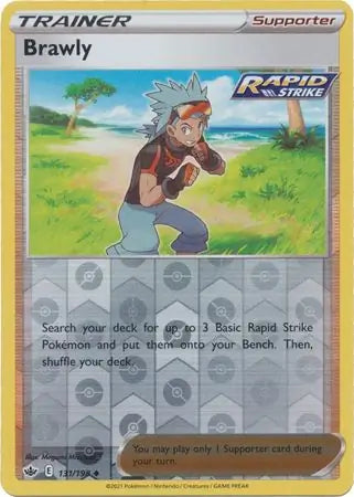 Brawly 131/198 (SWSH06: Chilling Reign)  - Reverse Holofoil | Good Games Adelaide SA