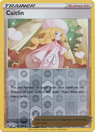 Caitlin 132/198 (SWSH06: Chilling Reign)  - Reverse Holofoil | Good Games Adelaide SA