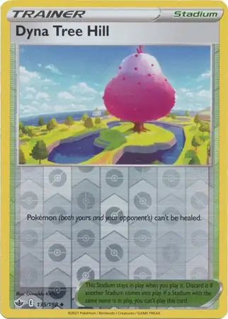 Dyna Tree Hill 135/198 (SWSH06: Chilling Reign)  - Reverse Holofoil | Good Games Adelaide SA