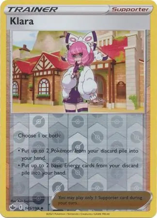 Klara 145/198 (SWSH06: Chilling Reign)  - Reverse Holofoil | Good Games Adelaide SA